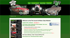 Desktop Screenshot of councilofmotorclubs.org.au